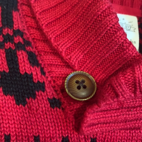 Gymboree 18-24M Baby Boy Red Sweater EUC - Picture 7 of 8